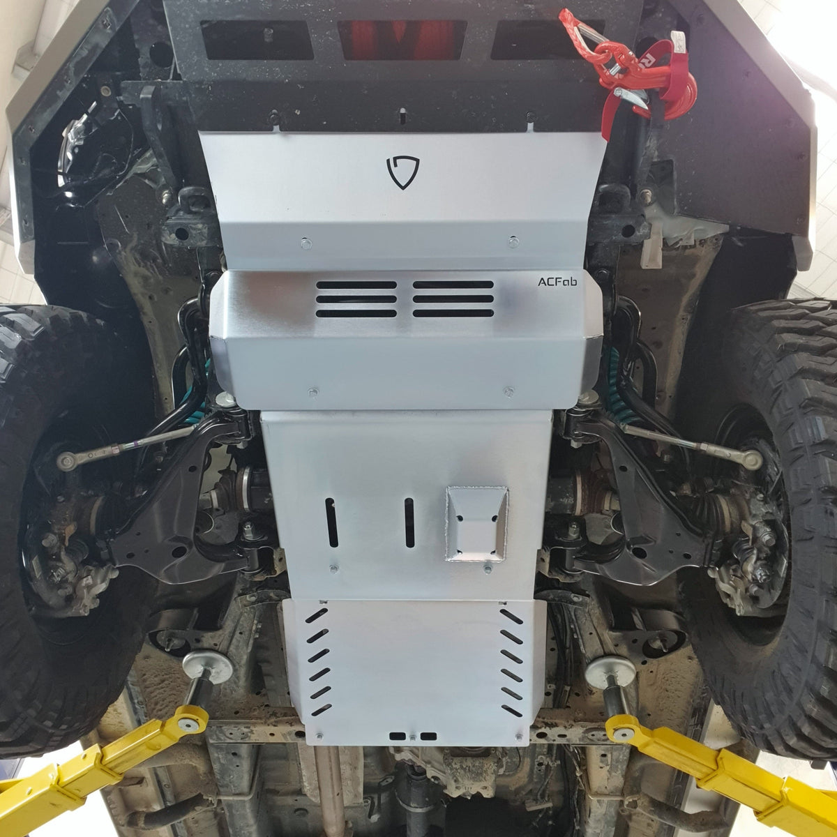 Toyota Hilux 2015 - 2025 N80 GUN GR Bash Plates suit Diff Drop