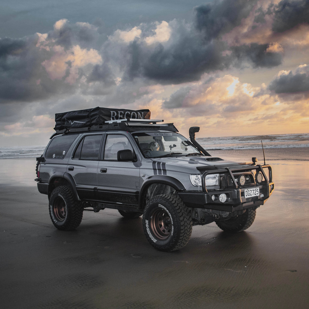 Full Length Low Profile Roof Platform for Toyota Hilux Surf / 4Runner KZN130 / LN130 / YN130 / KZN185 / RZN185 / VZN185 | 2nd & 3rd Gen 89-02