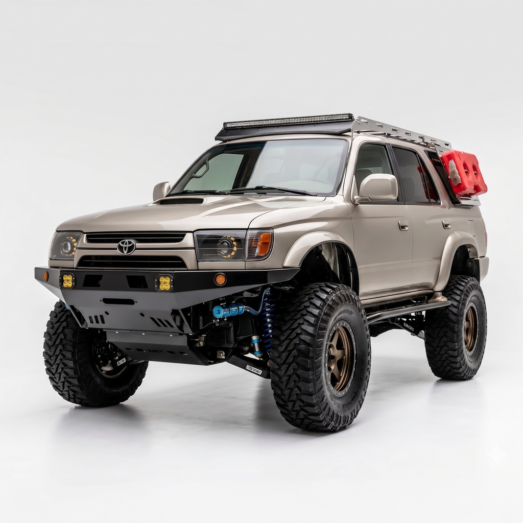 Coastal Offroad Closed Top Front Bumper DIY Kit for Toyota Hilux Surf / 4Runner KZN185 / RZN185 / VZN185 | 3rd Gen 96-02
