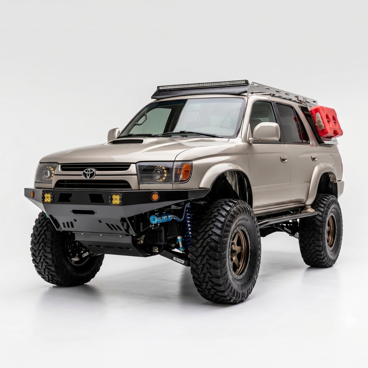 Coastal Offroad Closed Top Front Bumper DIY Kit for Toyota Hilux Surf / 4Runner KZN185 / RZN185 / VZN185 | 3rd Gen 96-02