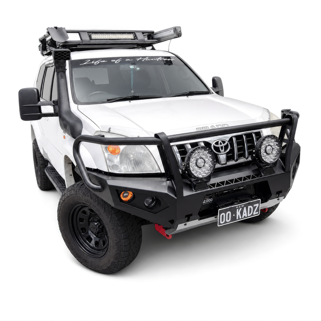 Rockarmor GT Hoop Bullbar Toyota Prado 120 Series product shot