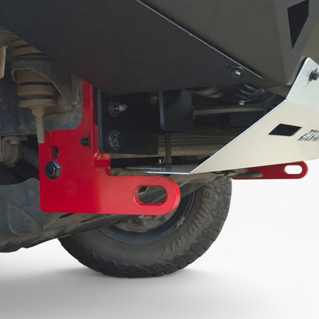 Rockarmor GT Hoop Bullbar Toyota Prado 120 detail view