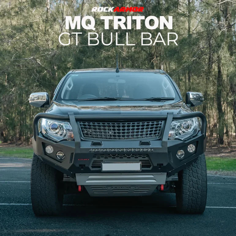 Rockarmor Gt Hoop Bullbar Combo Pack - Mitsubishi Mq Triton
