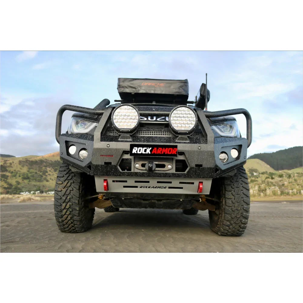 Rockarmor Gt Hoop Steel Bullbar Combo - Isuzu Dmax 08/2020-2024 PFL (Full Bar Replacement)