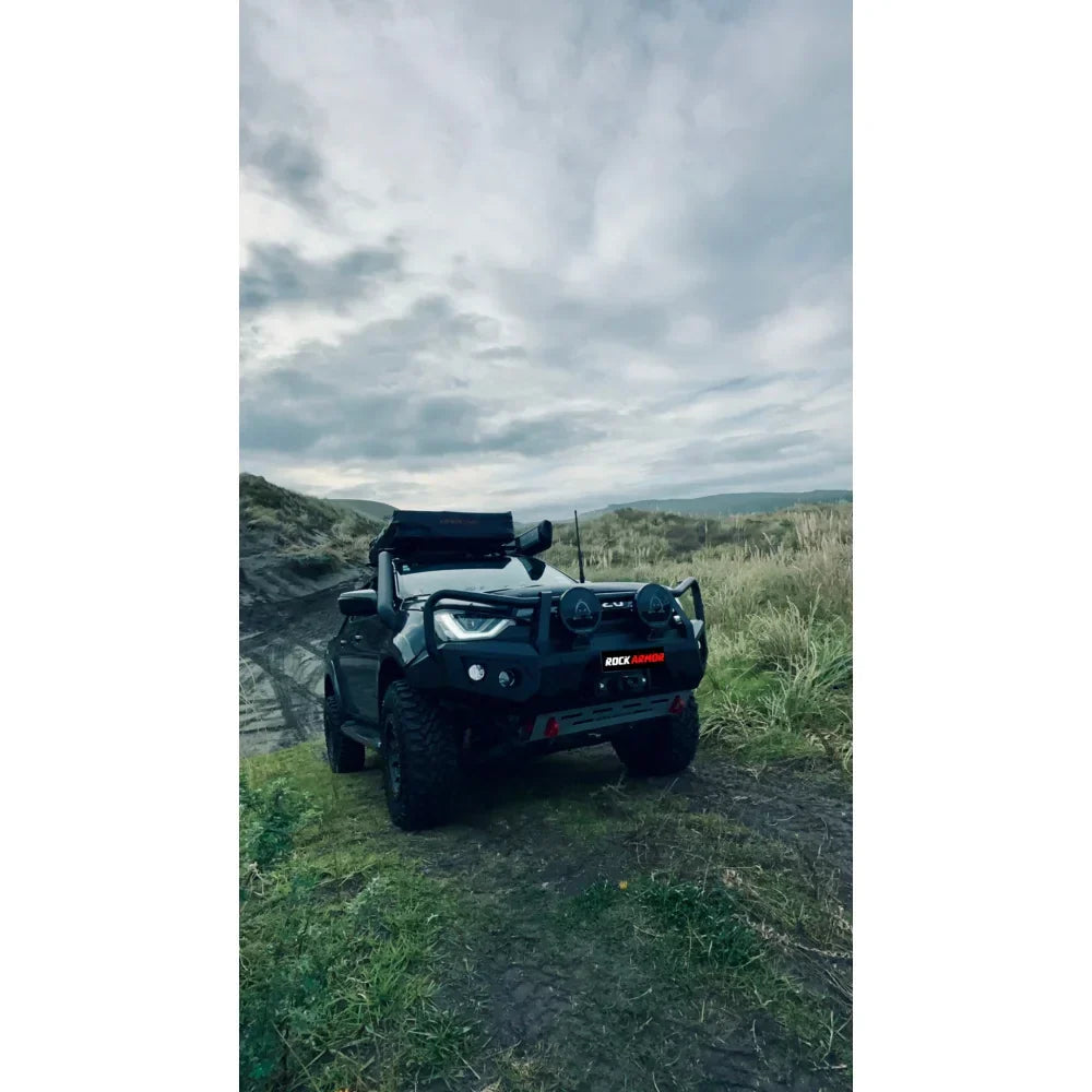 Rockarmor Gt Hoop Steel Bullbar Combo - Isuzu Dmax 08/2020-2024 PFL (Full Bar Replacement)