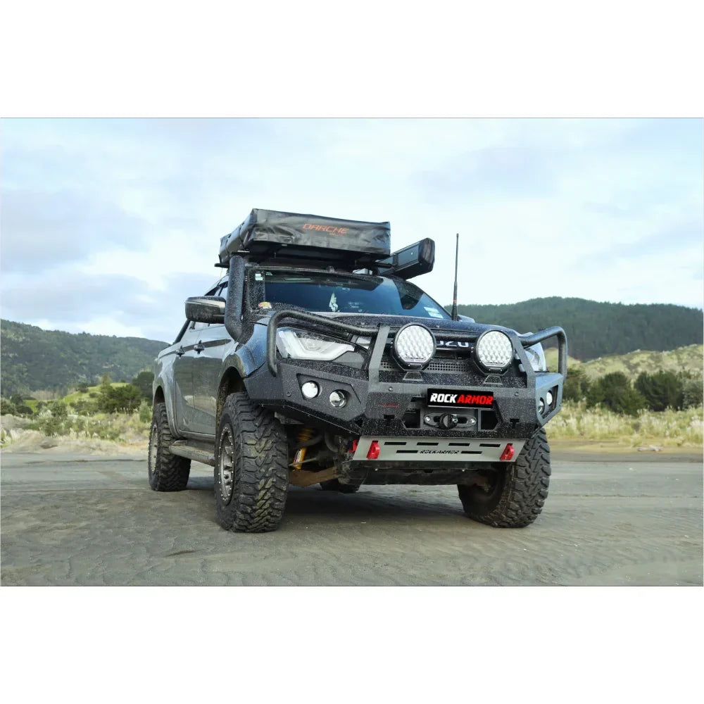 Rockarmor Gt Hoop Steel Bullbar Combo - Isuzu Dmax 08/2020-2024 PFL (Full Bar Replacement)