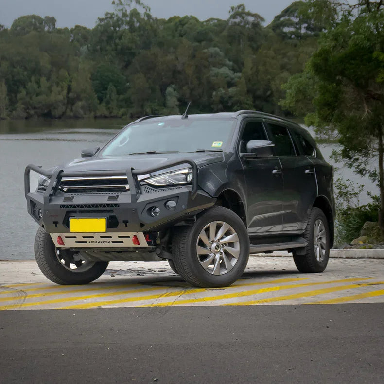 Rockarmor Gt Hoop Steel Bullbar Combo - Isuzu MUX 08/2020-2024 PFL (Full Bar Replacement)