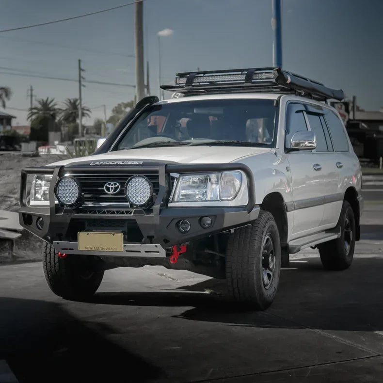 Rockarmor Gt Hoop Steel Bullbar Combo Package - Landcruiser 105 Series 98-07 (Full Bar Replacement)