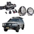 Rockarmor Gt Hoop Steel Bullbar Combo Package - Landcruiser 105 Series 98-07 (Full Bar Replacement)