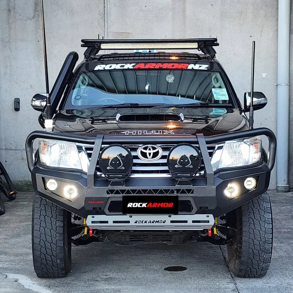 Rockarmor Gt Hoop Steel Bullbar Combo - Toyota Hilux N70 2012-15