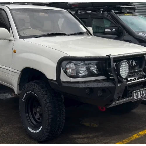 Landcruiser 100 Series 98-07 Rockarmor GT Hoop Bullbar Lift Combo