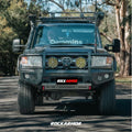 Toyota Landcruiser 79 03/2007 - 11/2023 Rockarmor GT Hoop Bullbar Lift Combo