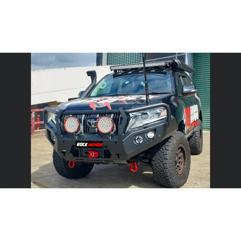 Toyota Prado 150 Series 11/2017+ Rockarmor GT Hoop Bullbar Lift Combo