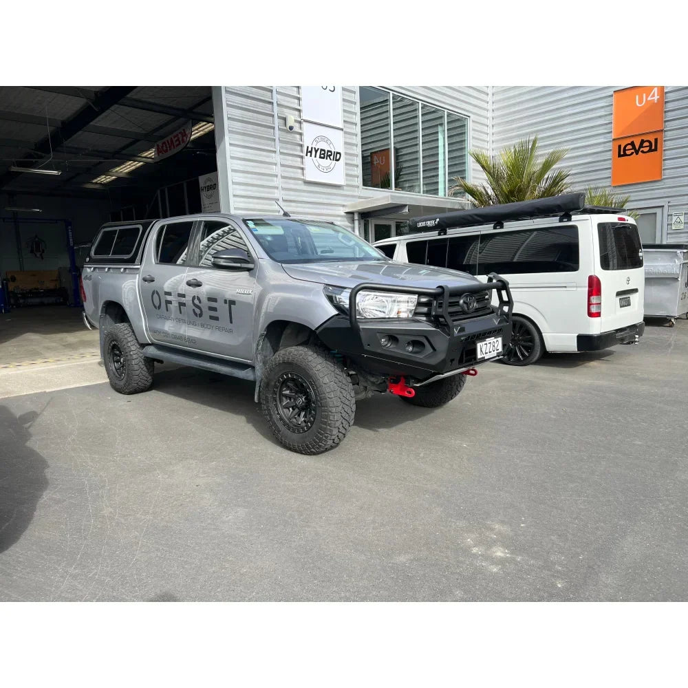 Toyota SR Hilux 2020 to Current Rockarmor GT Hoop Bullbar Lift Combo