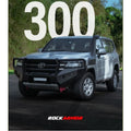 Toyota 300 Series 2021-2025 Rockarmor GT Hoop Bullbar Lift Combo