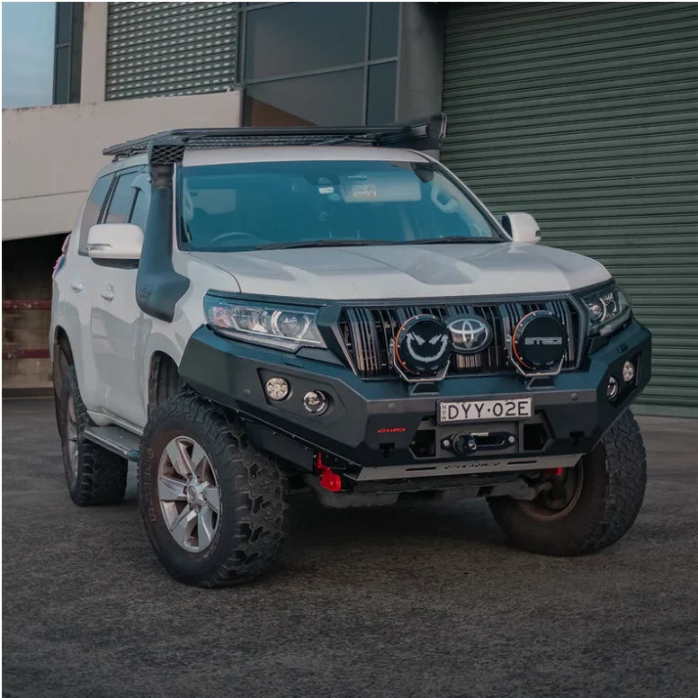 Rockarmor Gt Steel Hoopless Bullbar Combo - Toyota Prado 150 11/2017-Current