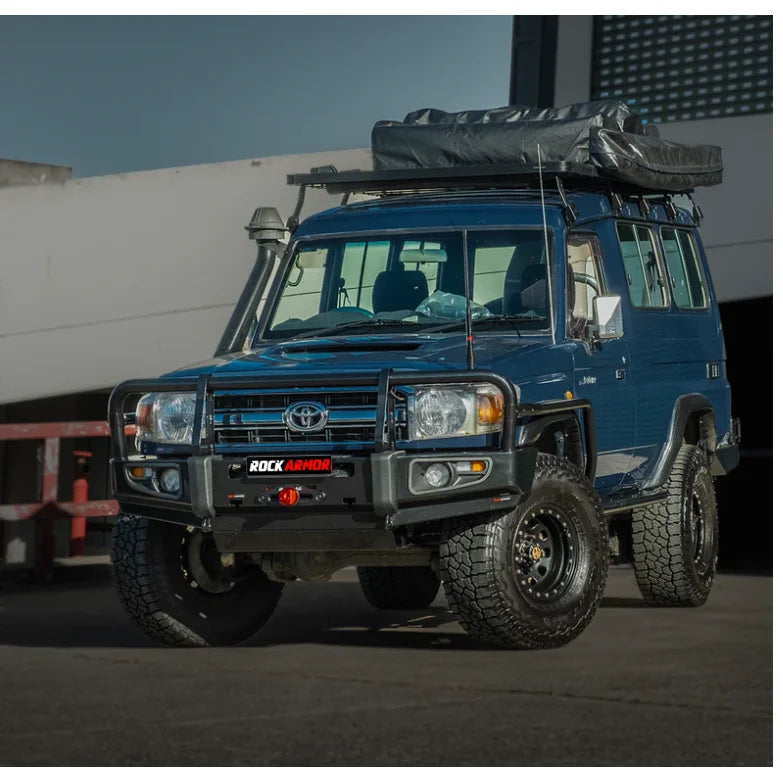 Rockarmor Premium Bullbar Frontal Combo To Suit Toyota Lancdruiser 76,78,79 2005+