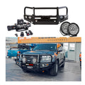 Rockarmor Premium Bullbar Frontal Combo To Suit Toyota Landcruiser 200 Series 2007-2015 (Bumper Cut)