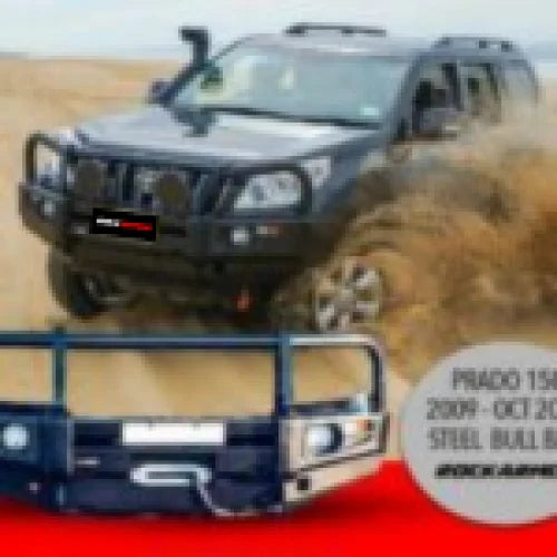 Rockarmor Premium Bullbar Frontal Combo To Suit Toyota Prado 150 2010-2013  (Bumper Cut)