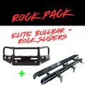 Rockarmor Rock Pack — Toyota Hilux N80 2015-2020 | Elite Hoop Bullbar + Rock Sliders