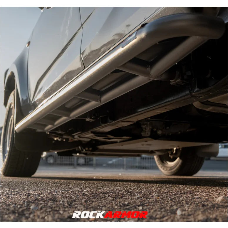 Rockarmor  Steel Rock Sliders Side Steps To Suit Mazda Bt50 08/20+