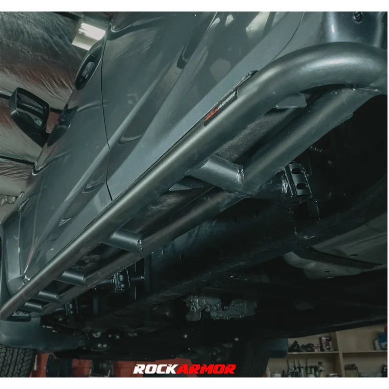 Rockarmor  Steel Rock Sliders Side Steps To Suit Mazda Bt50 08/20+