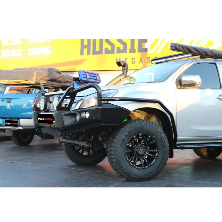 Rockarmor Steel Rockslider Side Steps To Suit Holden Colorado 2012 - Early 2020 Models