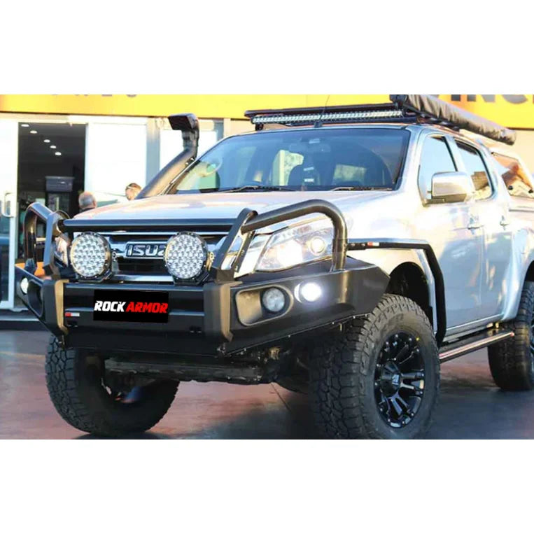 Rockarmor Steel Rockslider Side Steps To Suit Holden Colorado 2012 - Early 2020 Models