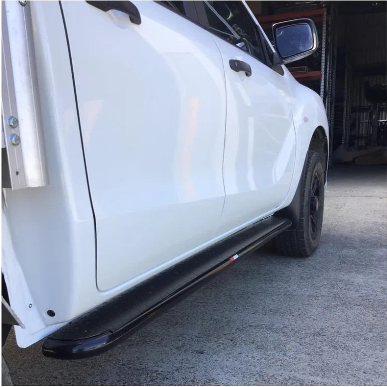 Rockarmor Steel Rockslider Side Steps To Suit Mazda Bt50 Dual Cab/Extra Cab 2012-2020