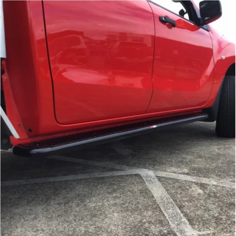 Rockarmor Steel Rockslider Side Steps To Suit Mazda Bt50 Dual Cab/Extra Cab 2012-2020