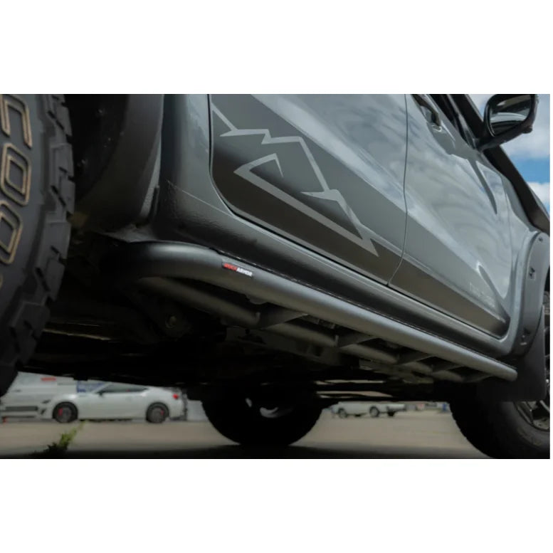 Rockarmor Steel Rockslider Side Steps To Suit Nissan Navara Np300 D23 2015+